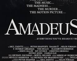 Image of Amadeus movie poster 1984