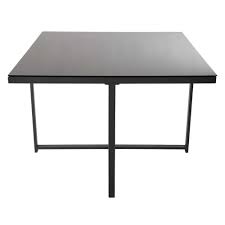 Chaises de jardin en synthétique (noir). Table De Jardin Avec 4 Chaises En Resine L 107 Swann Maisons Du Monde