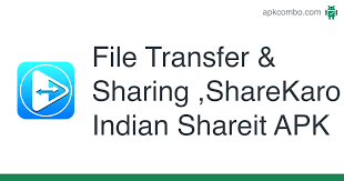 We will use shareit transfer in this demo. File Transfer Sharing Sharekaro Indian Shareit Apk 1 0 Aplicacion Android Descargar