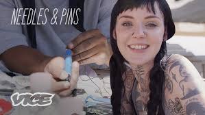 Homemade tattoo gun.