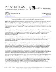 State of Minnesota Signs Historic Cloud Computing Agreement with Microsoft