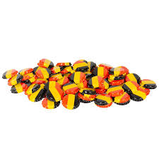 The national flag of belgium is a tricolor featuring three equal vertical bands of black (hoist side), yellow, and red; Crown Corks 26 Mm Oxygen Scavenging Belgian Flag 100 Pcs Brouwland