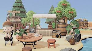 Animal Crossing New Horizons On Instagram Beach Inspiration Credit To Mog23 On Twitter In 2020 Animal Crossing Animal Crossing Cafe Animal Crossing Villagers