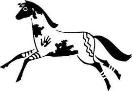 Amazon Com Wall Paint Horse Art Southwest Petroglyphs Decals Decor Symbol Sticker Dyi Inte Native American Horses Native American Wars Native American Symbols