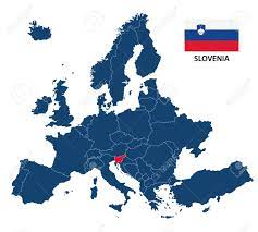 Eslovenia es parte de los países soberanos de la europa central. Una Ilustracion Vectorial De Un Mapa De Europa Con Destaco Eslovenia Y La Bandera De Eslovenia Aislado En Un Fondo Blanco Ilustraciones Vectoriales Clip Art Vectorizado Libre De Derechos Image 90339250