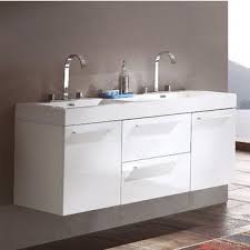 opulento 54'' wall mounted double sink