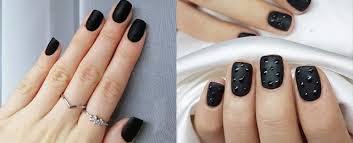 Top 50 Best Short Black Nails For Women Beautiful Dark Designs Thinking about a new looks or lifestyle?