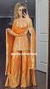 Glam Fashion Hub | Rustic Orange Sharara Suit! Size 36/40 in stock ...