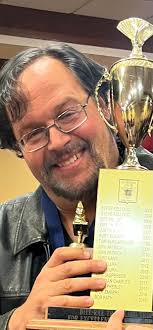 Closeup contest performers (left to right): Bob Rath, Monty, Daryl Rogers,  James “The Magician” Embers, and Benjamin Talbot. At the 2018 Houdini Club  of Wisconsin in Appleton Wisconsin.