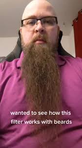 Saw people having fun with it and felt the need to try it. #beard #bald  #wizard