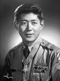 US Army Medal of Honor recipient Hiroshi "Hershey" Miyamura was born in New  Mexico, in 1925. On the night of April 24, 1951, Miyamura was a machine gun  squad leader stationed near