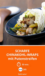 Scharfe Chinakohl Wraps Rezept Rezepte Chinakohl Low Carb Rezepte Abendessen