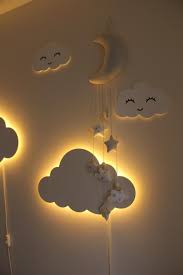 Cloud Night Light Wood Kids Lamp Baby Room Led Lamp Nursery Etsy Kids Room Lighting Cloud Night Light Kids Lamps