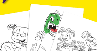 Plus, it's an easy way to celebrate each season or special holidays. Rugrats Then And Now Coloring Pages Nickelodeon Parents