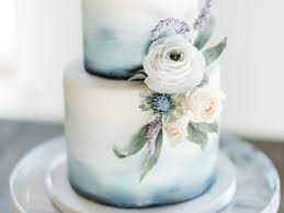 Price without bride and groom topper £220.00 colours & flowers can be made to your requirements. 28 Two Tier Wedding Cakes For Any Occasion
