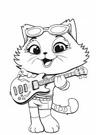 You can get all three coloring pages or you can pick just one. Happy Milday From 44 Cats Coloring Page Free Printable Coloring Pages For Kids