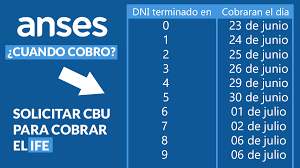 A falta de ife, anses activa bonos de $ 5.000, $ 6.000 y $ 7.000: Como Crear Un Cbu Para Cobrar El Ife Y Cuando Lo Cobro Anses