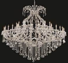 Empire chandeliers and tiered chandeliers are the two types you see most often. Pisa Livorno Collection 49 Light Extra Large Crystal Chandelier Grand Light