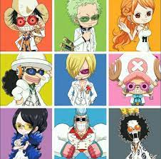 One Piece Film Gold Mugiwara Pirates Chibi One Piece Anime One Piece Pictures