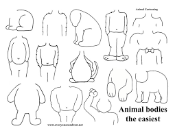 How to draw cartoon animal bodies. Cartoon Animal Bodies Cartoon Drawings Cartoon Drawings Disney Cartoon Body