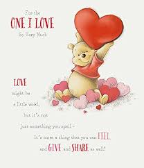 Entdecke und sammle ideen zu winnie pooh zitate auf pinterest zitate und buchzitate aus winnie puuh winnie puuh ist ein franchise von walt disney mit der gleichnamigen hauptfigur sowohl winnie zitate kinderlachen. Disney Winnie The Pooh Valentine S Day Large Greeting Car Winnie The Pooh Quotes Winnie The Pooh Pooh