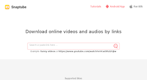 Snappea (web snaptube online downloader) is the fastest free youtube video downloader online. Access M Snappea Com