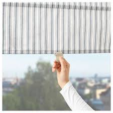 Ringblomma Katlamali Stor Perde Beyaz Mavi 120x160 Cm Ikea Ev Tekstili Stor Jaluzi Mavi