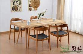 Modern white wood kitchen table and chairs. 1199 0us White Oak Solid Wood Dining Table Modern Simple Nordic Dining Table And Chair Chair Coffee Chair Wheeltable High Chair Aliexpress In 2021 Wood Dining Table Modern Modern Dining Table