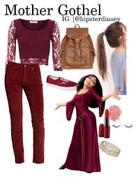 Mother Gothel Clothes Design Women Outfit Accessories