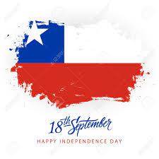 Chile officially proclaimed independence february 12, 1818. Chile Independence Day 18 September Grusskarte Mit Hand Schriftzug Und Chilenischen Nationalflagge Pinselstrich Hintergrund Vektor Illustration Lizenzfrei Nutzbare Vektorgrafiken Clip Arts Illustrationen Image 85203904