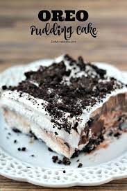 Layer this on top of your oreo crust and then make the pudding of your choice. Oreo Pudding Cake Dessert Recipe Sweet Creamy Chocolate Pudding Cream Cheese And Whipped Topping With The Oreo Cake Recipes Oreo Pudding Cake Oreo Pudding
