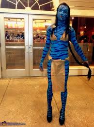 Listed below are 100 best diy halloween costumes which are a perfect combination of. Avatar Costume For A Women Diy Costumes Under 35