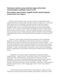 Kesan itu menyebabkan perubahan kualiti air dan pengumpulan bahan berbahaya juga membawa kepada kematian organisma laut. Fenomena Jerebu Yang Melanda Negara Kita Telah Mendatangkan Pelbagai Kesan Buruk Docx