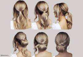 A perfect thick hairstyle for women over 50 is medium to short in length so as to protect brittle locks. 20 Easy Hairstyles For Long Hair In 10 Seconds Or Less