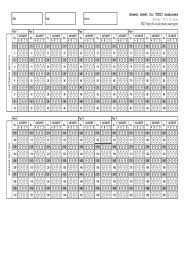Format vidéo windows media 12.1 mb. Toeic Answersheet Pdf Standardized Tests Qualifications
