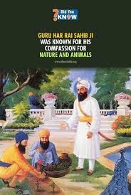 Guru har rai ji's geni profile. Didyouknow Anmolsakhiya Guru Har Rai Sahib Ji Was Known For His Compassion For Nature And Animals As A Very Young Child He Was Disturb Dad Art Sikhism Guru