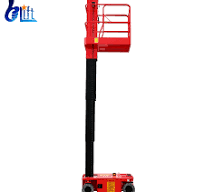 3.6m 4.8m 6m Self Propelled Lifting Equipment Vertical Telescopic Boom Mast  Lifts Aluminun Lift Price for Sale