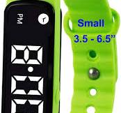 Potty Training Watch - Silent Vibrating Alarm Watch Pill Reminder Wristband with Countdown Timer (Green - Small)