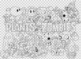 Plants Vs Zombies Para Colorear