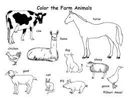Antrey / istockphoto / getty images if there's one trait that distinguishes humans from animals, it's the ability to grow food. Farm Animals Coloring Page