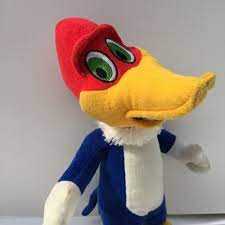 Toy Factory Plush Woody Woodpecker 14 Stuffed Animal Cartoon Character Toyfactory Cartoon Animals Woody Woodpecker Plush
