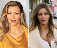 Kim kardashian no makeup, upd in oct 2019. Kim Kardashian Without Makeup Bare Faced Shopping With Kanye West Hollywood Life