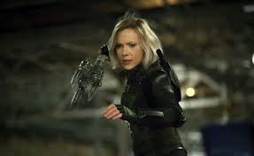 This black widow figure is from avengers: New Black Widow Concept Art Is Out And It Is Better Than Her Look In Infinity War