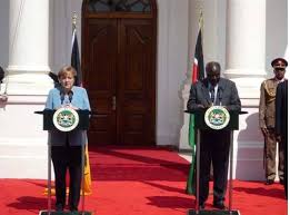 Former president mwai kibaki's bade state house farewell during a dinner hosted by his successor uhuru kenyatta. Konrad Adenauer Stiftung Visit Of German Chancellor Dr Angela Merkel In Kenya