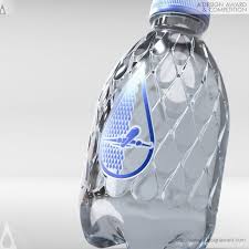 Droplet Shaped Lightweight Bottle By Stephanie Wunderlich 4 Water Bottle Label Design Bottle Design Bottle Design Packaging