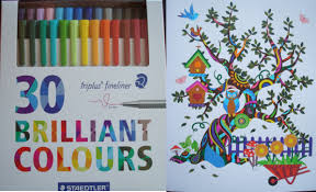 Staedtler Triplus Fineliners A Review Colouring In The