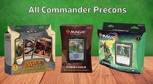 Magic the gathering is releasing its first dungeons and dragons themed set. Commander Series List Of All 53 Commander Precons