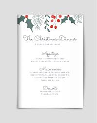 Just pair this menu with one of our prime rib recipes and cabernet. Customizable Christmas Menu Templates Christmas Dinner Menu Christmas Menu Christmas Menu Design