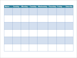 explanatory job responsibility chart template monthly family