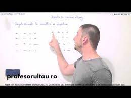 Aplicațiile matematicii în viața reală lecții de matematică. Regula Semnelor La Inmultire Impartire Profesorultau Ro Youtube
